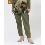 ショッピングサンヨー ジーンズ デニム デニムパンツ 「L」「カタログ掲載品」「ウォッシャブル」デニムライクベイカーパンツ レディース