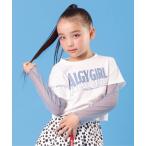 tシャツ レイヤード風ロンT キッズ 子供服 女の子