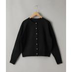 ショッピングパール カーディガン ハイゲージパールボタンニットカーディガン レディース