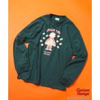 tシャツ 「CURIOUS GEORGE/おさるのジョージ」 オリジナルデザイン ロンT ジョージ ドロップショルダー ビッグシルエット ユニセックス