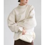 ショッピングハイネック tシャツ ブークレスタンドリブトップス レディース