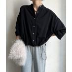 ブラウス シャツ スピンドルロングスリーブシャツ レディース