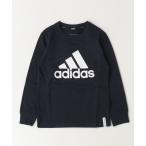 tシャツ アディダス adidas エッセンシャルズ プラス レギュラーフィット ビッグロゴ 長袖Tシャツ キッズ 子供服 女の子