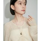 ネックレス 「WEB限定」プレートリングネックレス レディース