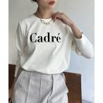 tシャツ 袖口リブフロッキーロゴロンT レディース