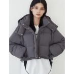 ブルゾン アウター マルチWAYショートエアコンダウン レディース