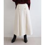 スカート 「手洗い可能」カルゼマリントラペーズスカート