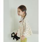 tシャツ 楊柳天竺 総柄 バルーントップス キッズ 子供服 女の子