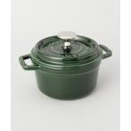 鍋 ピコ・ココット 14cm バジルグリーン 「Staub ストウブ 」