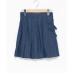 パンツ ダブルリボンプリーツスカパン キッズ 子供服 女の子