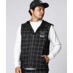  лучший жилет [GOLF] двусторонний проверка капот лучший мужской 