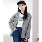 テーラードジャケット アウター 「セットアップ」ロングジャケット キッズ 子供服 女の子