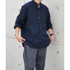 シャツ SHIPS any_ SORONA(R) ストレッチ ジャージー バンドスキッパー プルオーバー シャツ メンズ