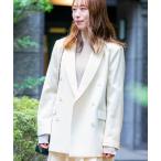 ジャケット テーラードジャケット ラメミックステーラードジャケット レディース