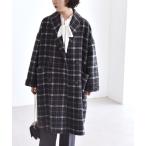 コート アウター quaranciel_ リバー ショール ミドル コート 24FW レディース