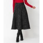スカート 2024秋冬新作ツイードフレアスカート/MM447202