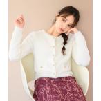 カーディガン シャギー金釦カーディガン/MM448401 レディース
