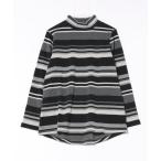 tシャツ ふわふわ裏ファーハイネックプルオーバー レディース