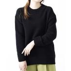 ショッピングベルーナ ニット セーター ガーター編モールニットプルオーバー レディース