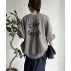 tシャツ Tシャツ 「WEB限定」 CEST DEVISE ２WAYプルオーバー レディース