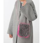 ショルダーバッグ バッグ フェイクファー ”スマホサコッシュくるくる レディース