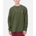 tシャツ Carhartt WIP/カーハートダブリューアイピー ロンTee/無地Tee オーガニックコットン ルーズシルエット I029955 メン