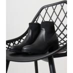 ショッピングニットブーツ ブーツ LIBERTYDOLL ニット切り替え 6cmチャンキーヒールブーツ レディース