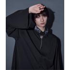 シャツ フレアスリーブフラワー刺繍シャツ メンズ レディース