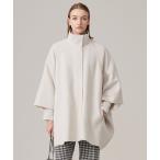 コート アウター WoolRever ポンチョコート レディース