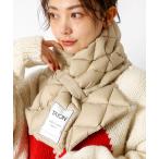 ショッピングマフラー マフラー ストール 追加「TAION / タイオン」シティ ダウンマフラー / キルティング レディース