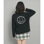 tシャツ 「130cmあり」クマちゃんプリント ロンT キッズ 子供服 女の子