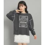 tシャツ 「130cmあり」ステッチロゴロンT キッズ 子供服 女の子