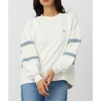 ショッピングlee トレーナー スウェット Lee/リー ニットパネルスリーブ スウェット レディース