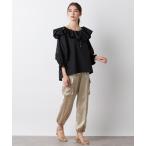 ショッピングミューズ カーゴパンツ サテンカーゴパンツ レディース