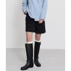 ショッピングハーフパンツ レディース スラックス パンツ 「ELOOPS」ワンタック　クラシックハーフパンツ レディース メンズ