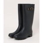 長靴 レインブーツ ベルト付きロング丈レインブーツ レディース