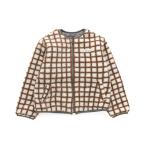 ダウン アウター ボア×タフタ両面ポケット付きリバーシブルアウター_ジュニア キッズ 子供服 男の子 女の子