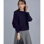 ショッピングオレンジ ニット セーター 華奢見えフェミニット レディース