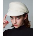 帽子 ベレー帽 「Narcissus」ウールキャスケット レディース