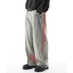 ジーンズ red side line buggy denim pants / レッド サイドライン バギー デニムパンツ Y2K メンズ レディース