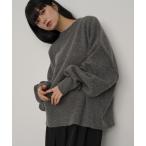 ショッピングTOKYO ニット セーター 「NOGLE/ノグル」カラールーズリブニット レディース