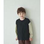 tシャツ 胸ポケット ベーシック シンプル 長袖 Tシャツ キッズ 子供服 男の子 女の子