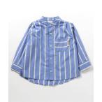 ブラウス シャツ ノーカラーシャツ キッズ 子供服 男の子 女の子