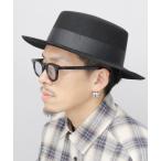 ショッピングハット 帽子 ハット オーストラリア産ウール フェルト カンカン帽 メンズ レディース