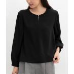 ブラウス シャツ メタルパーツ付ブラウス レディース