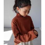 tシャツ 「KIDS」配色リブステッチハイネックカットソー キッズ 子供服 男の子 女の子