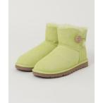 ブーツ 「UGG」MINI BAILEY BUTTON 3352 シープスキン ムートンブーツ ベイリーボタン ミニ メンズ レディース