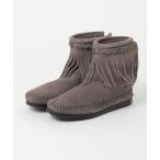 ブーツ 「MINNETONKA」ハイ トップ バック ジッパー HI TOP BACK ZIP BOOTS レディース メンズ