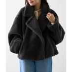 ブルゾン アウター 「MAGASIN DE MODE Chou Chou」テディボア ショートジャケット ブルゾン 31904A431 XNN レディ