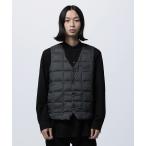 ショッピングダウンベスト ダウンベスト ベスト 「TAION(タイオン)」「メンズ」ベーシック Vネックボタン ダウンジレ メンズ レディース